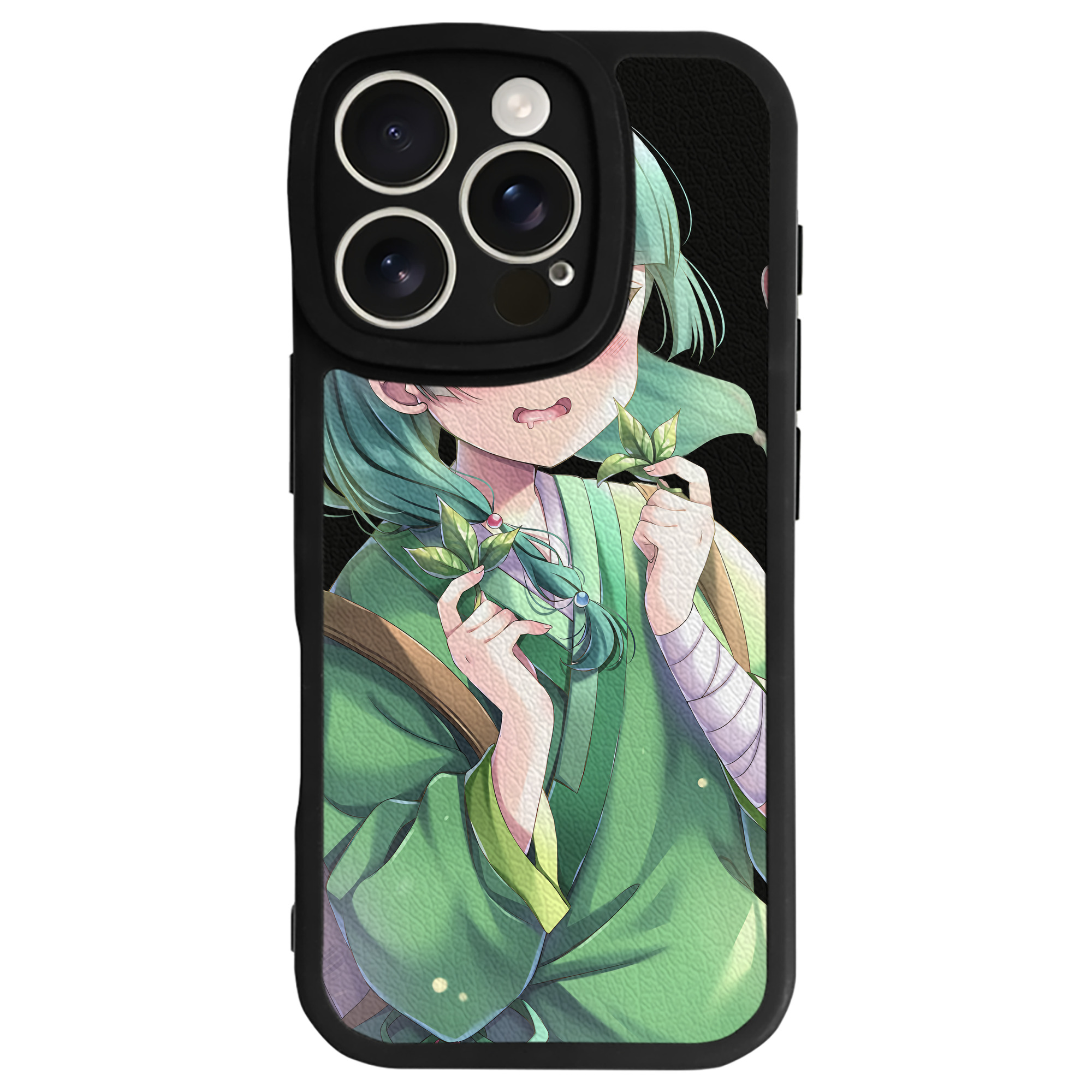 （画像用） 薬屋のひとりごと The Apothecary Diaries 【iPhone 16シリーズ対応】シリコンスマホケース（レザー調） 材質：シリコン